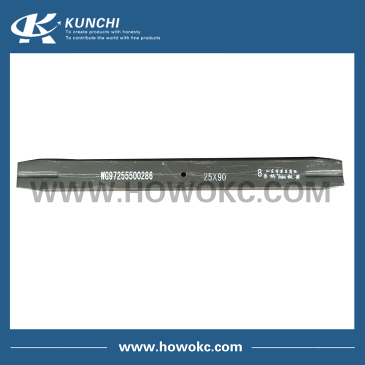 Sinotruk WG9725520286 008 Пружина заднього аркуша 8 шт. SINOTRUK Шасі 25 * 90 * 88
